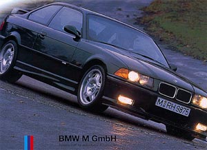 M3 GT coupe - picture from German promotional leaflet